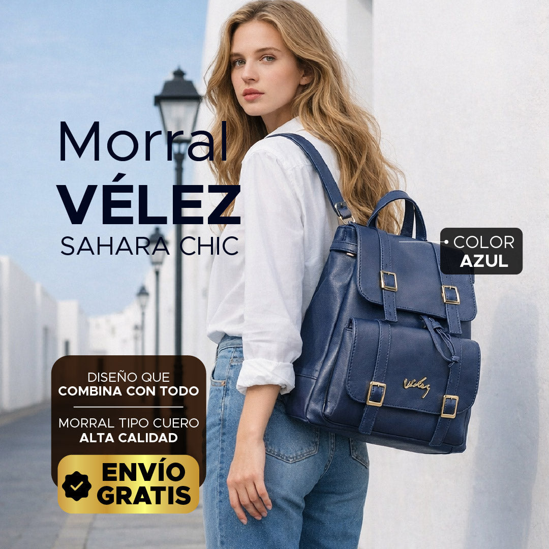 Bolso Morral Vélez Sahara Chic 2026✨Compra Ahora, Paga Contra Entrega.