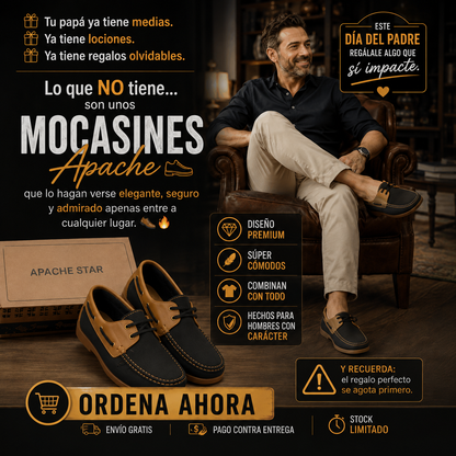 EL DÍA DEL PADRE ES UNA VEZ AL AÑO!!!! Regálale unos Apache Negro Con Miel! Paga contra entrega!